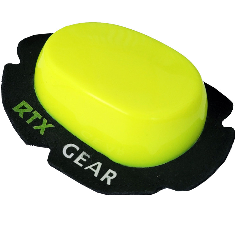 RTX FLORO Universal Durable Motorcycle Knee Sliders Motorbike Knee Slider Pucks