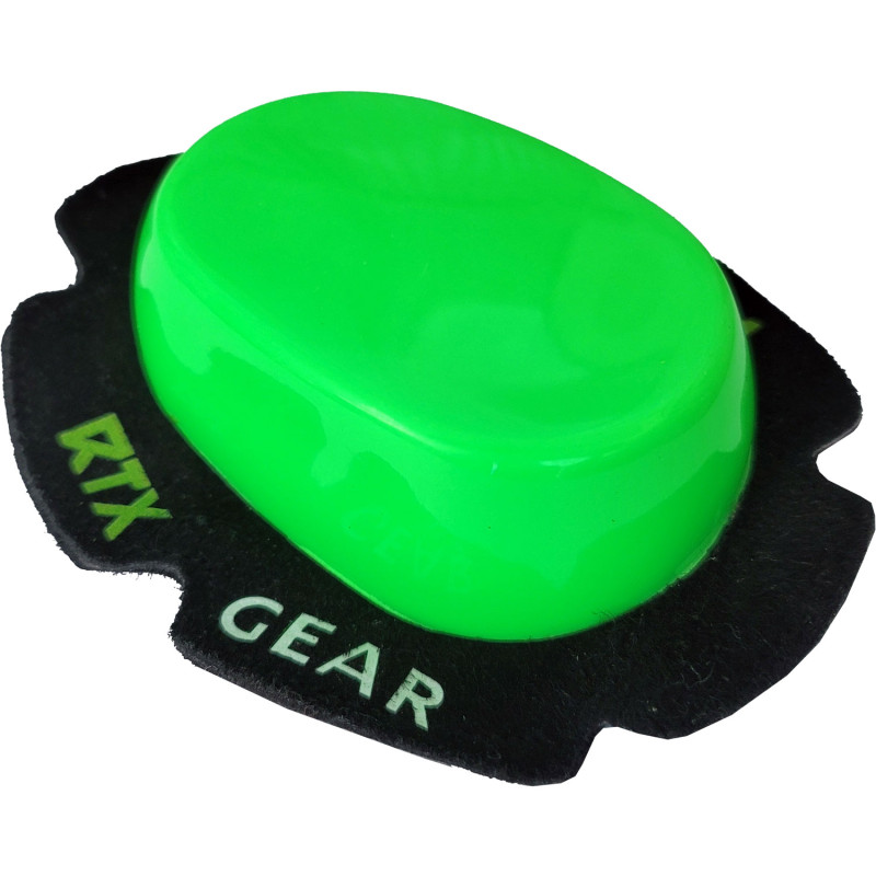 RTX GREEN Universal Durable Motorcycle Knee Sliders Motorbike Knee Slider Pucks