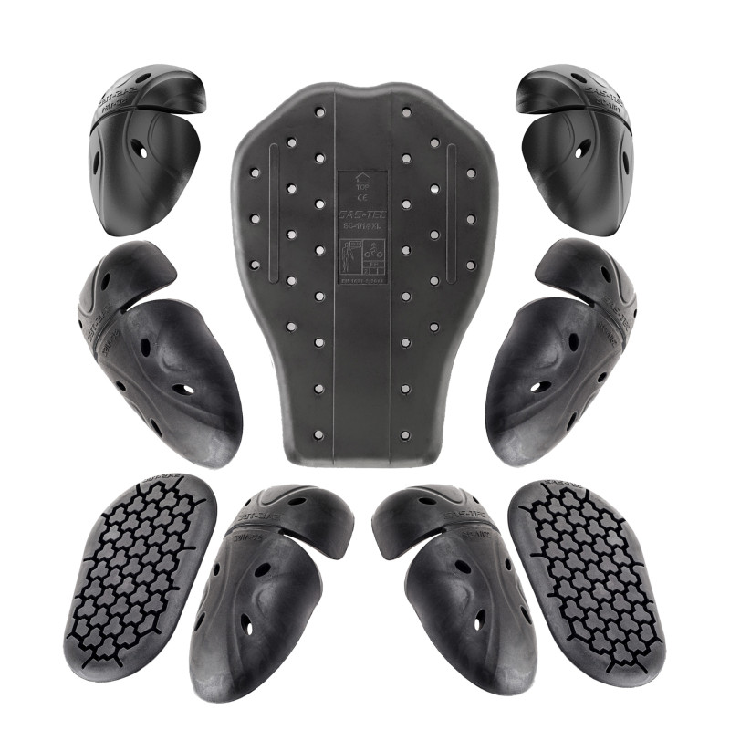 SAS-TEC CE UKCA Level 2 Shock Absorbing Impact Limb & Back Protection Armour Upgrade