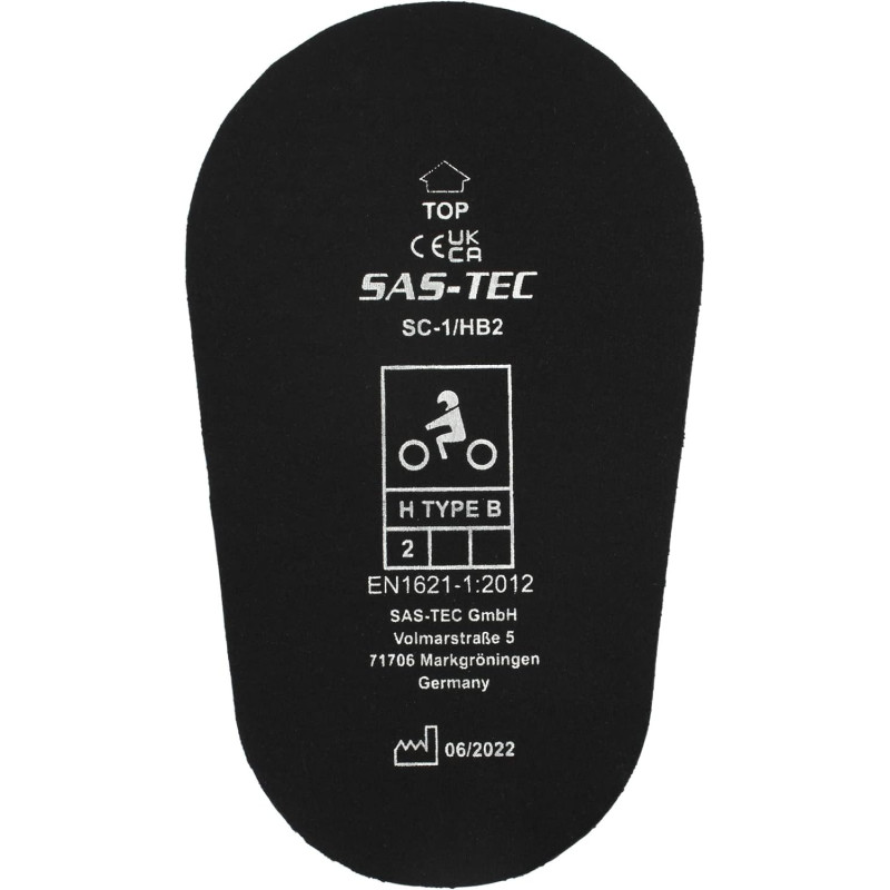 SAS-TEC SC-1/HB2 Level 2 TRIPLEFLEX Small Form Ultra Thin HIP Armour Pad Inserts