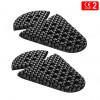 SAS-TEC KCA2air Level 2 TRIPLE-FLEX Vented Size Cut Shoulder & Hip Armour Inserts - Pair