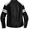 FIGHT CLUB Brad Pitt Black & White Casual Full Leather Biker Jacket