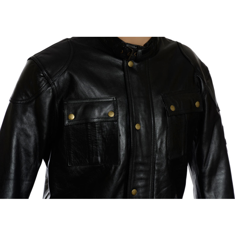 SALE - RTX Roadmaster Pure Leather Biker Jacket 