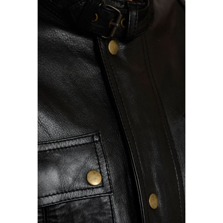 SALE - RTX Roadmaster Pure Leather Biker Jacket 