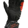 RTX NX5 Track Pro Race Black & Red Leather Motorcycle Gloves