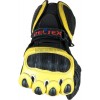 RTX Neon Classic Yellow Vented Leather Biker Gloves