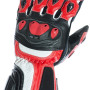 RTX Neon Red Vented Biker Gloves