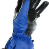 RTX Hydro Kinetic Blue Leather Winter Motorcycle Gloves
