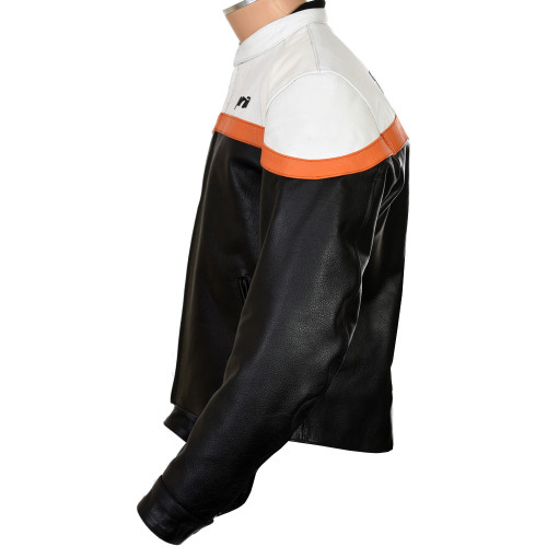 Aprilia Vintage Classic Leather Motorcycle Biker Jacket