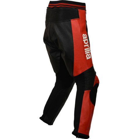 Aprilia Max Racing Leather Motorcycle Trouser Pants