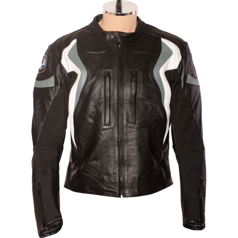 BMW Classic Cruiser Pro Black Leather Motorcycle Jacket