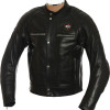 RTX Admiral Black Genuine Leather Biker Jacket 