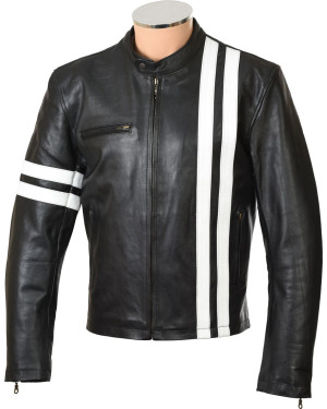 DRIVER San Francisco Soft Black Leather Jacket