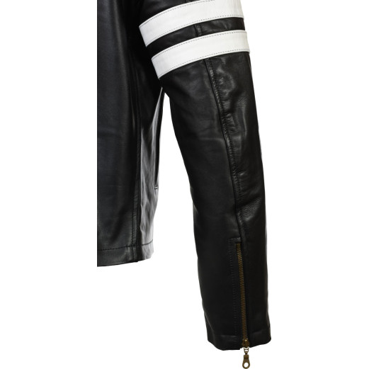 DRIVER San Francisco Soft Black Leather Jacket