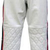 Evel The Legendary Daredevil Special Edition White Leather Two Piece Motorcycle Suit
