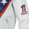 Evel The Legendary Daredevil Royal Blue Wembley Tribute Pure Leather Jacket