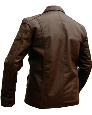 MAFIA Classic Brown Leather Motorcycle Jacket