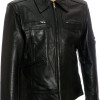 SALE - Saints ROW Soft Leather Biker Jacket - Size M
