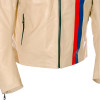 SALE - Steve McQueen Cream LE MAN Armoured Biker Jacket