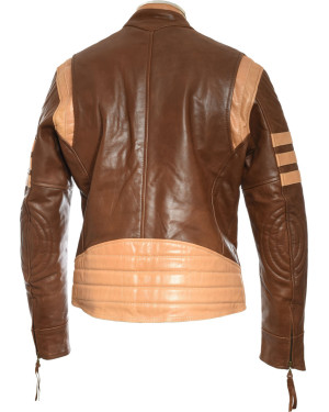 LOGAN Wolverine XMEN Brown Leather Jacket