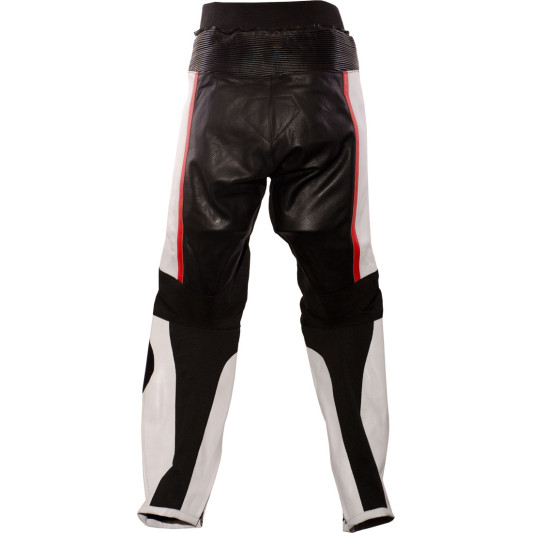 Ducati Black Classic Leather Motorcycle Trouser