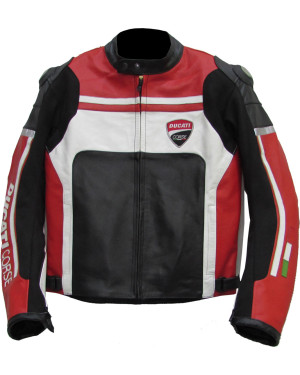 Ducati Streetfighter Racing Leather Biker Jacket