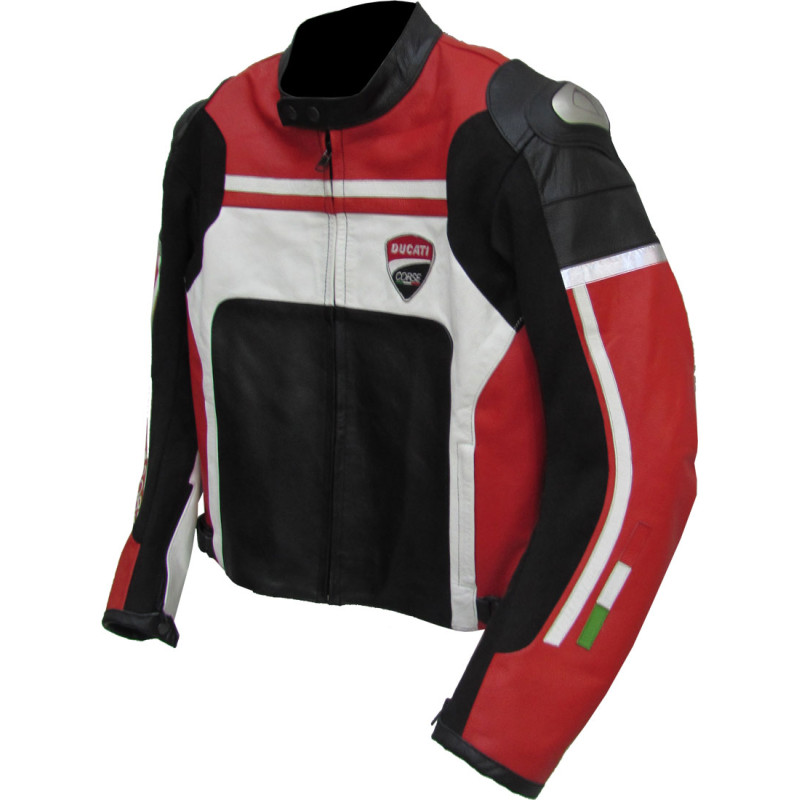 Ducati Streetfighter Racing Leather Biker Jacket