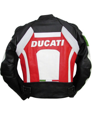 Ducati Superbike Racing CE Leather Motorcycle Jacket