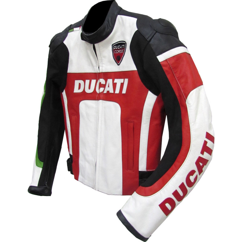 Ducati Superbike Racing CE Leather Motorcycle Jacket