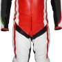 Ducati Corse Tri-Color Leather Motorcycle Suit