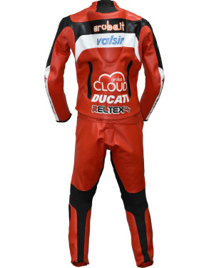 Aruba.it Racing Ducati Team MotoGP Biker Motorcycle Two Piece Suit