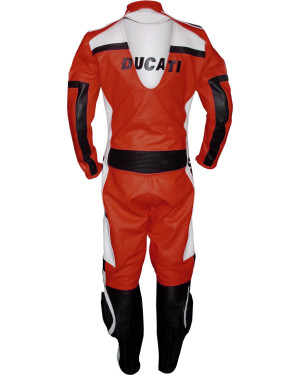 Ducati CLASSIC RED Motorcycle Leather Suit