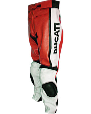 Ducati Corse Classic Leather Motorcycle Trouser