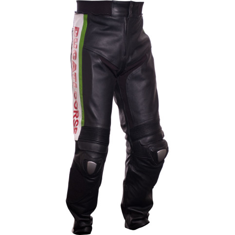 Custom Made DUCATI Motorcycle Leather Biker Trouser