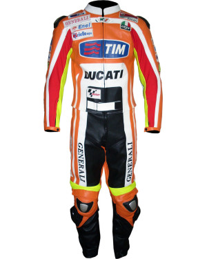 TIM Rossi MotoGP Team Ducati Leather Biker Suit