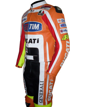 TIM Rossi MotoGP Team Ducati Leather Biker Suit