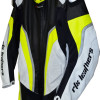 RTX Halo Floro Yellow Black Motorcycle Leathers 1Pc Suit
