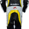 RTX Halo Yellow Black Motorcycle Leathers 1Pc Suit