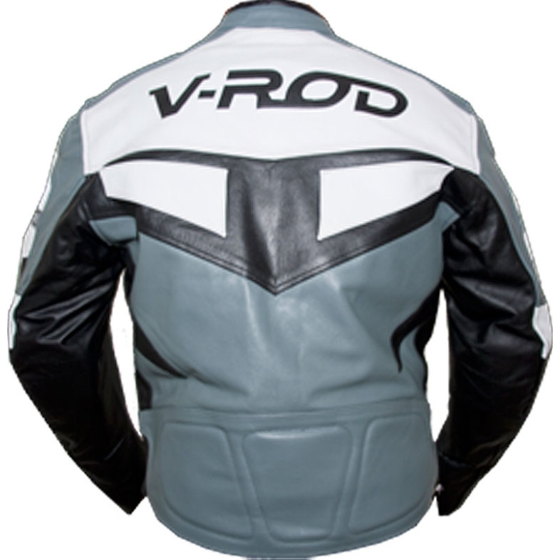 Harley Davidson VROD Sports Biker Leather Jacket