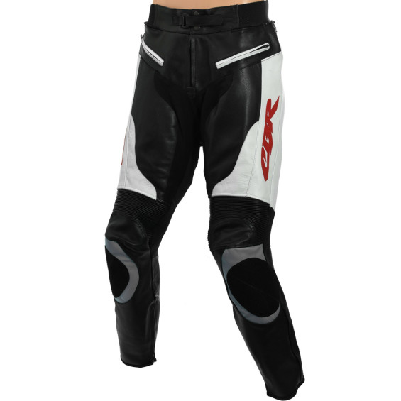 Honda Grey CBR Leather Motorcycle Trouser 