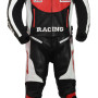 Honda CBR Racing Red & Black Leather Motorcycle Suit