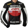 Honda CBR Red Motorcycle Leather Biker Jacket