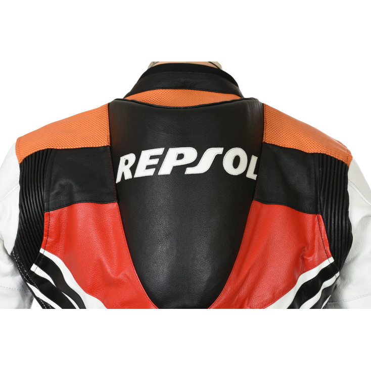 Honda Repsol Gas Moto GP Biker Leather Suit