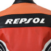 Honda Repsol Gas Replica Leather Biker Armoured Motorcycle Jacket