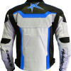 RTX Pro Street Racer Blue Motorcycle Jacket