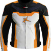 RTX Pro Street Racer Orange Motorcycle Jacket
