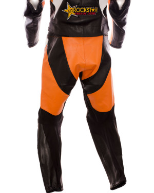 KTM Racing Pro Classic Orange Black Motorcycle Biker Leather Suit