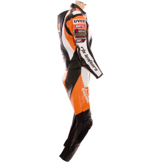KTM Racing Pro Classic Orange Black Motorcycle Biker Leather Suit