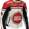 Custom Made Lucky Strike Leather Motorcycle Suit