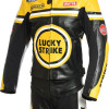 Lucky Strike Yellow Special Edition Biker Leathers